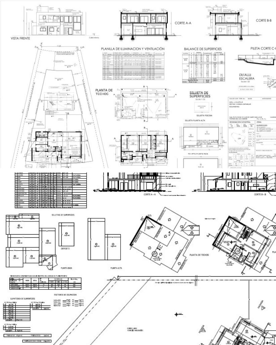 Obra y documentación técnica dirigida por Roberto Blanco en Buenos Aires